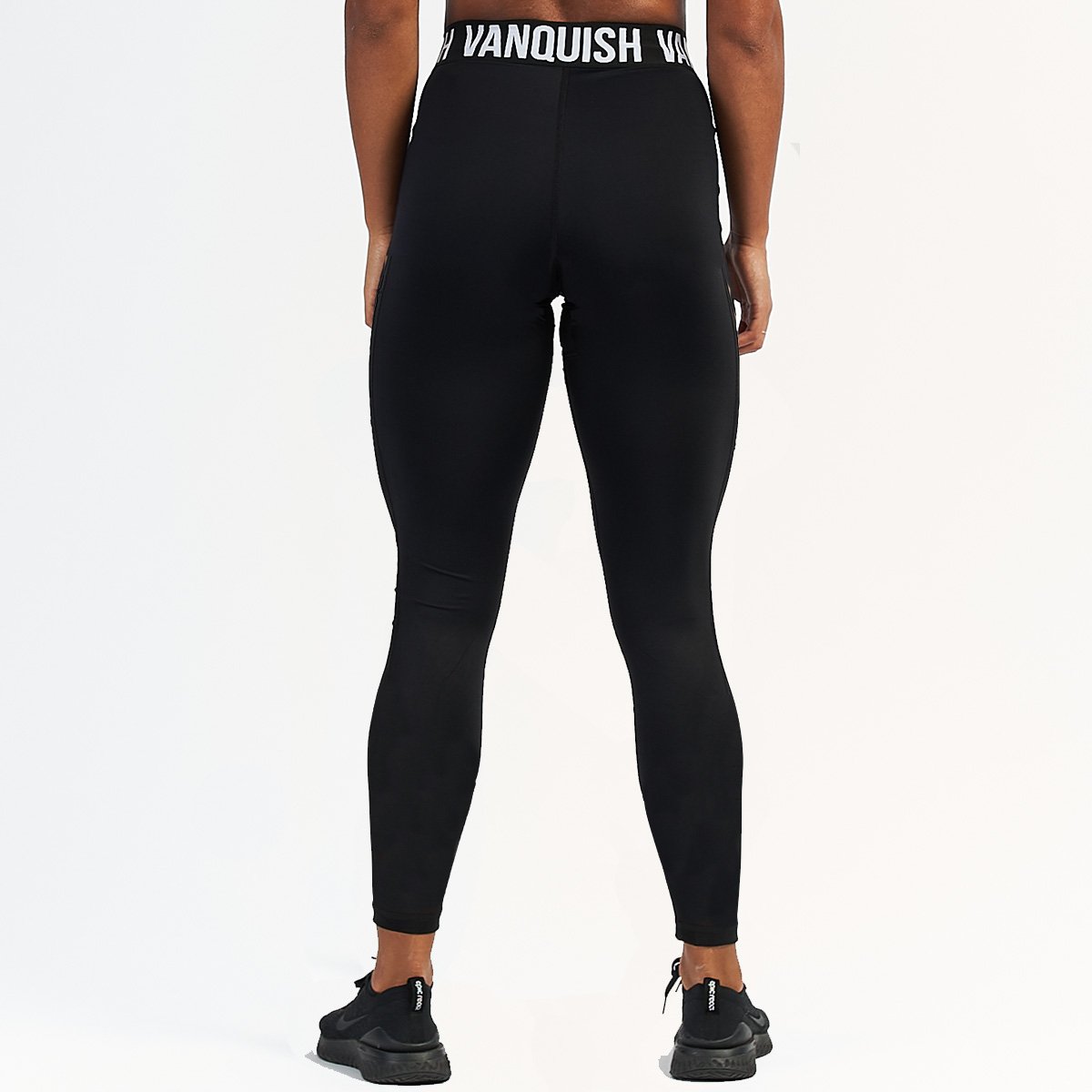 Vanquish Ascend Women's Black Crossover Leggings – dofg5jpe.com