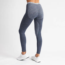 Load image into Gallery viewer, Vanquish Women's Sculpt Navy Seamless Leggings

